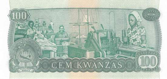 100 Kwanzas 1976